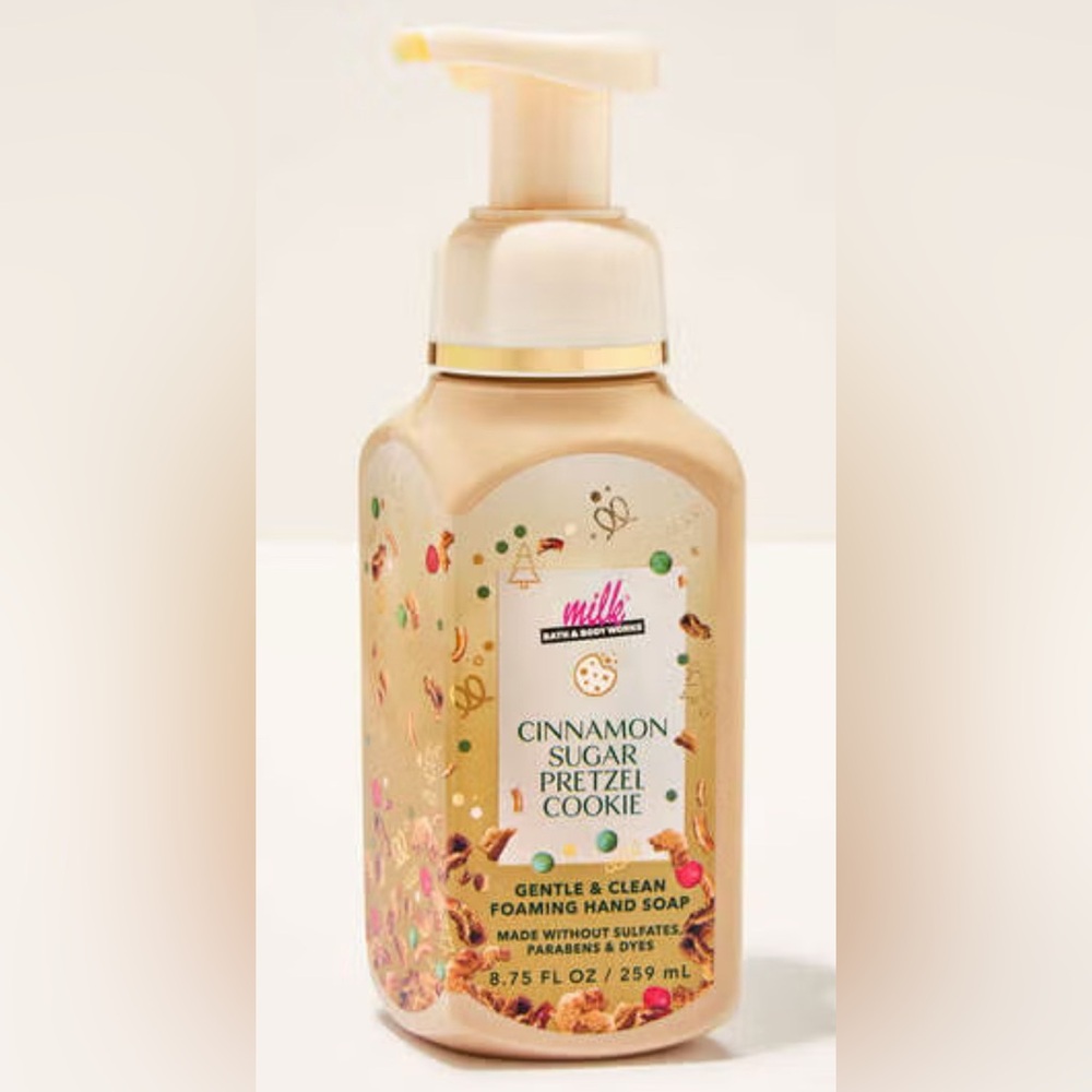 Bath & Body Works Cinnamon Sugar Pretzel Cookie Foaming Hand Soap Bundle of 2